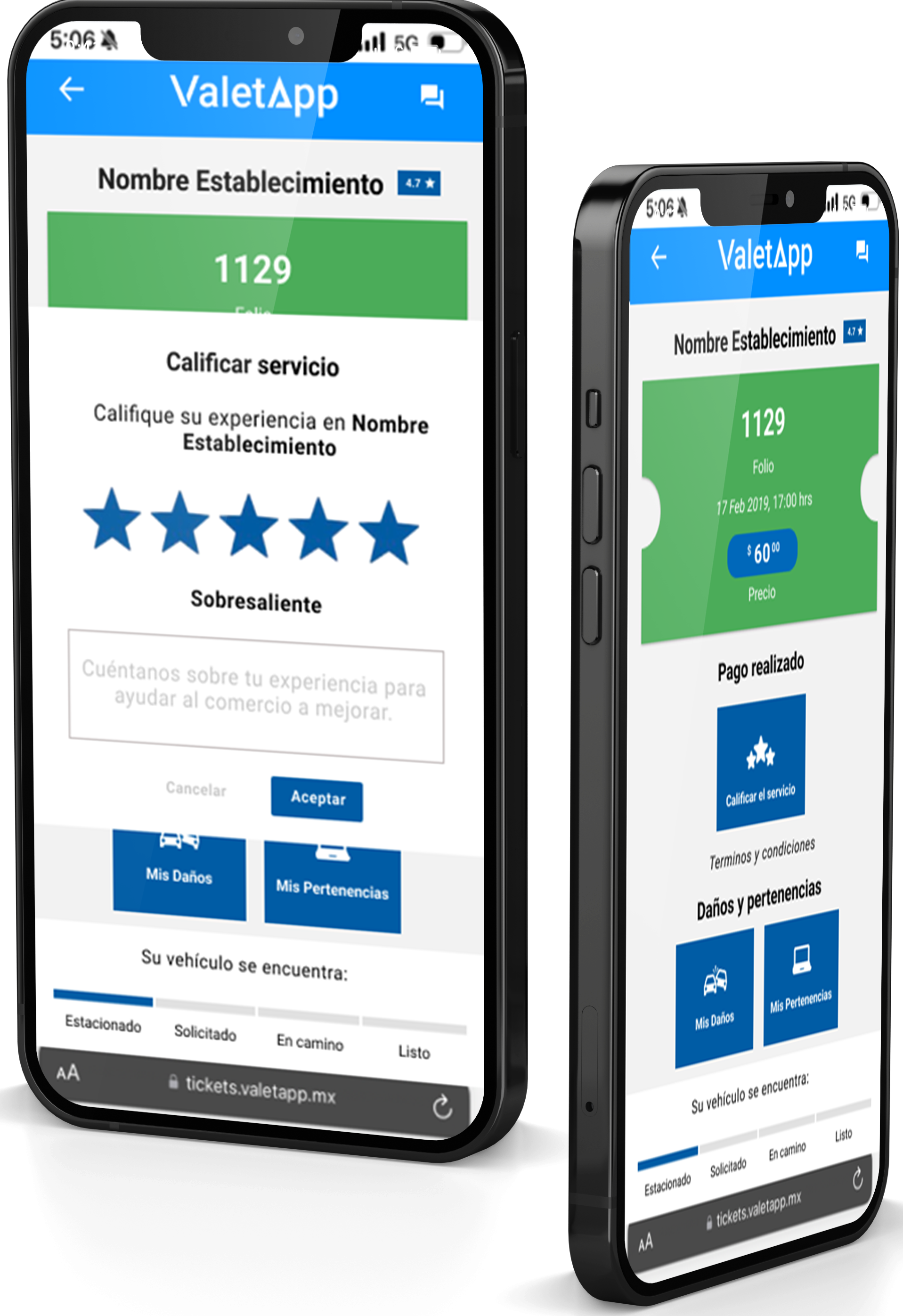 Calificar servicio